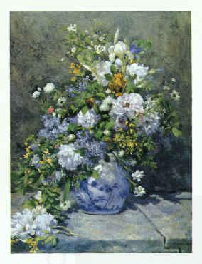 Pierre Renoir Spring Bouquet China oil painting art